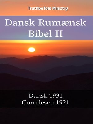 cover image of Dansk Rumænsk Bibel II